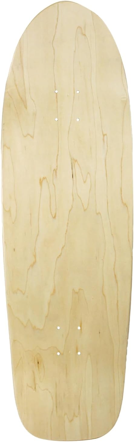 Old School Skateboard Deck Blank Retro 80's 10" x 33" Full Shape