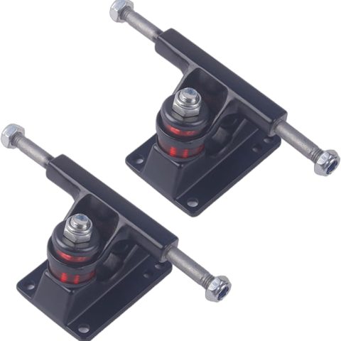 1Pair Skateboards Wheel Bracket Replacement Aluminium Skateboards Truck Resistance Base Part Easy to Use