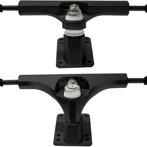 Skateboard Accessories Land Surfboard Bracket Big Fishboard Bridge Steering Axle Long Board Surfboard-Black