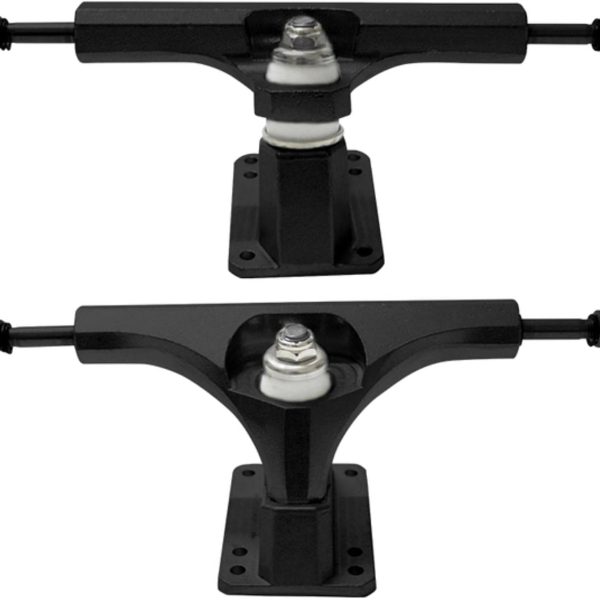 Skateboard Accessories Land Surfboard Bracket Big Fishboard Bridge Steering Axle Long Board Surfboard-Black