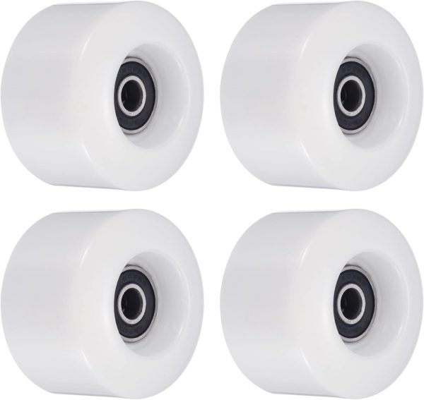 Skateboard Wheel with Bearings Street Wheels for Skateboards Cruiser Wheel Replacement 80A