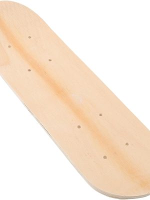 Blank Skateboard Deck for Kids - 7-Ply Maple Wood, Double-Sided Graffiti Skate Board Deck, 16.9 Inch, Beige, Ideal for Painting and Creativity