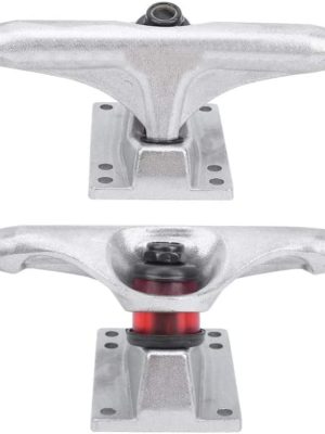 Skateboard Trucks Bracket Aluminium Alloy Longboard Bridge Stable Parts Silver 2PCS