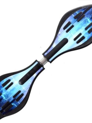 Caster Board, Deluxe Junior Skateboard with Illuminating Wheels for More Excitement,Fun and Visibility,  for Kids 8+, Upgrade Color