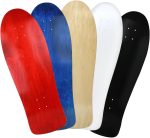 Old School 30" 5-Pack Blank Skateboard Decks - 5 Deck Colors
