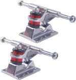 1Pair Skateboards Wheel Bracket Replacement Aluminium Skateboards Truck Resistance Base Part Easy to Use