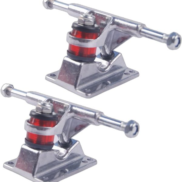 1Pair Skateboards Wheel Bracket Replacement Aluminium Skateboards Truck Resistance Base Part Easy to Use
