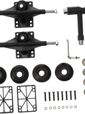 Skateboard Holder Combination Skateboard Tool Block and Tackle Pulley System Wheels Bearing Sturdy