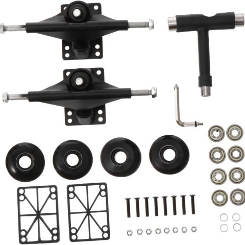 Skateboard Holder Combination Skateboard Tool Block and Tackle Pulley System Wheels Bearing Sturdy