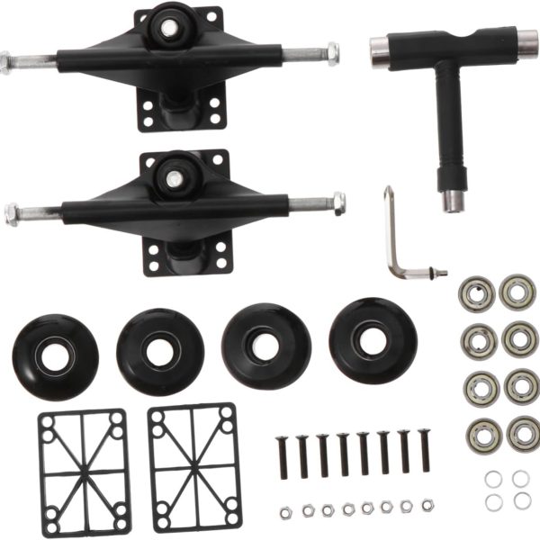 Skateboard Holder Combination Skateboard Tool Block and Tackle Pulley System Wheels Bearing Sturdy