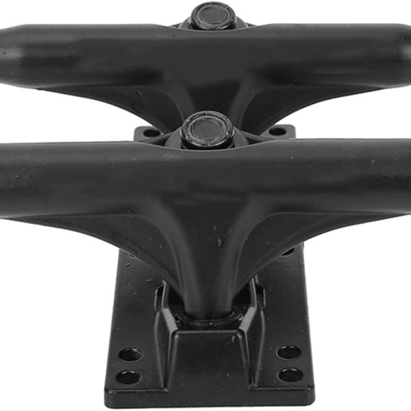26×16×8 2pcs 4 8 Inch Aluminum Alloy Professional Bridge Skateboard Bracket Black