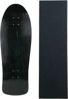 Old School Skateboard Deck Blank Retro 80's 10" x 30" Fish Shape with Black Griptape Sheet