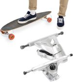 Skateboard Accessories 2 Pieces Aluminum Alloy Trucks Bridges Bracket