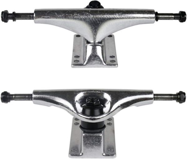 Blank Skateboard Complete 7.75" Natural with Silver Trucks and White Wheels