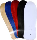 Old School 30" 5-Pack Blank Skateboard Decks - 5 Deck Colors