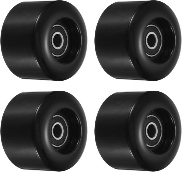 Skateboard Wheel with Bearings ABEC-9, Street Wheels for Skateboards Cruiser Wheel Replacement 80A