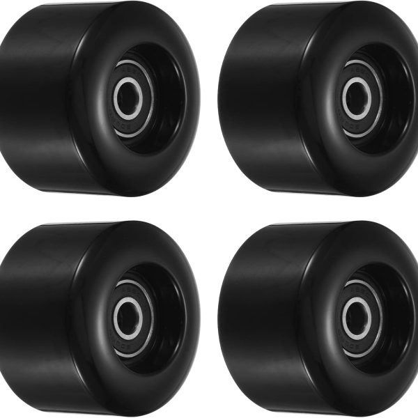 Skateboard Wheel with Bearings ABEC-9, Street Wheels for Skateboards Cruiser Wheel Replacement 80A