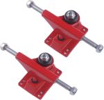 1Pair Skateboards Wheel Bracket Replacement Aluminium Skateboards Truck Resistance Base Part Easy to Use