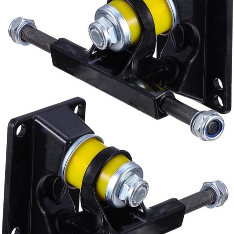 1 Pair Skateboard Wheel Bracket Skateboard Hardware Skateboard Table Skateboard Trucks  Skateboard Skate Board Skateboard Bearings Skateboard Display Wall Mount Black Aluminum