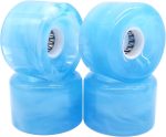 Skateboard Wheels Cruiser Skateboard Wheels 65mm 78A with Skateboard Kit, Bearings and Spacers