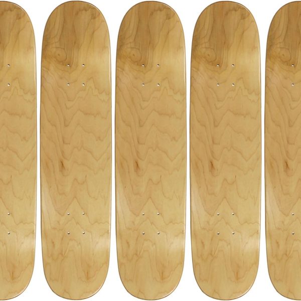 5 Pro Skateboard Decks Blank Choose Your Color + Size (7.75" 8.0" 8.25" 8.5")