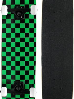 Complete Skateboard - Pro Style Quality - Maple 7-Ply Deck, Aluminum Trucks, Urethane Wheels, Precision Bearings - The Perfect Beginners